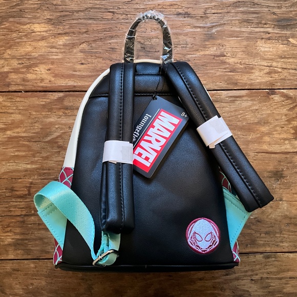 NWT Loungefly SpiderGwen/GhostSpider Mini Backpack - Picture 3 of 3